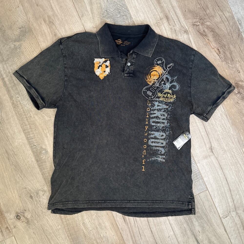 Hard Rock Hotel & Casino Hollywood Florida Polo Mens XL